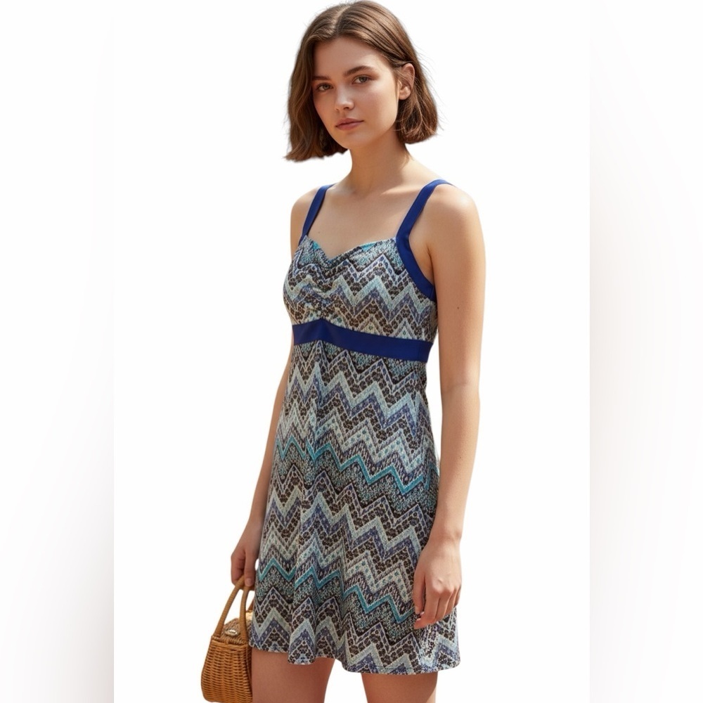 Prana dress, geometric design, size XL